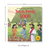 My First Illustrated Bible Story: Jesus feeds 5000 - Retail Maharaj