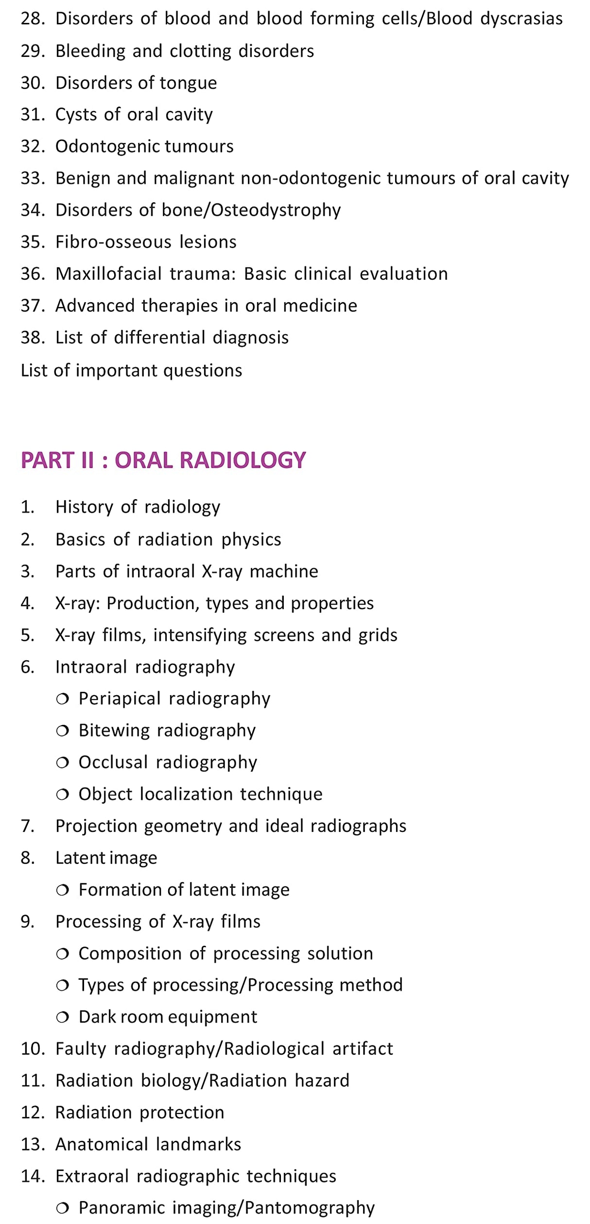 T/b of Oral Medicine & Oral Radiology (2 Vols Set) - Retail Maharaj