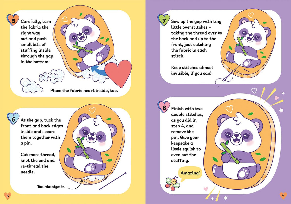 Best Friends Sewing Keepsakes Animals (Activity Station Gift Boxes) - Retail Maharaj