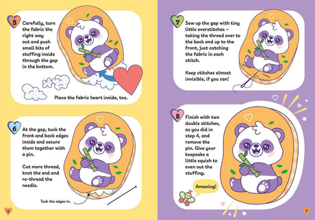 Best Friends Sewing Keepsakes Animals (Activity Station Gift Boxes) - Retail Maharaj