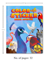 Color with Sticker - Birds Adventure - Retail Maharaj