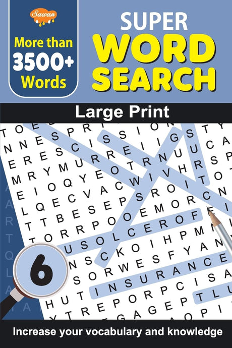 Super Word Search 6 - Retail Maharaj
