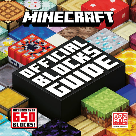 Minecraft Official Blocks Guide: Minecraft Official Blocks Guide: the definitive compendium to every block in Minecraft – the perfect gift for gamers of all ages! - Retail Maharaj