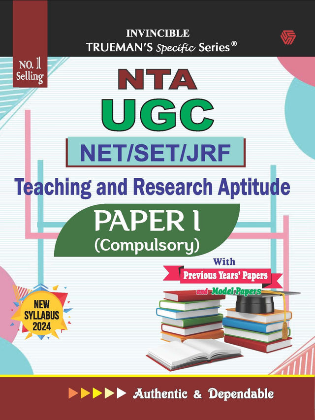 Trueman's NTA UGC NET/SET/JRF Paper I - 2025 Edition | Teaching & Research Aptitude | 3500+ MCQs | Includes Previous Year Papers | Model Test Papers - Retail Maharaj