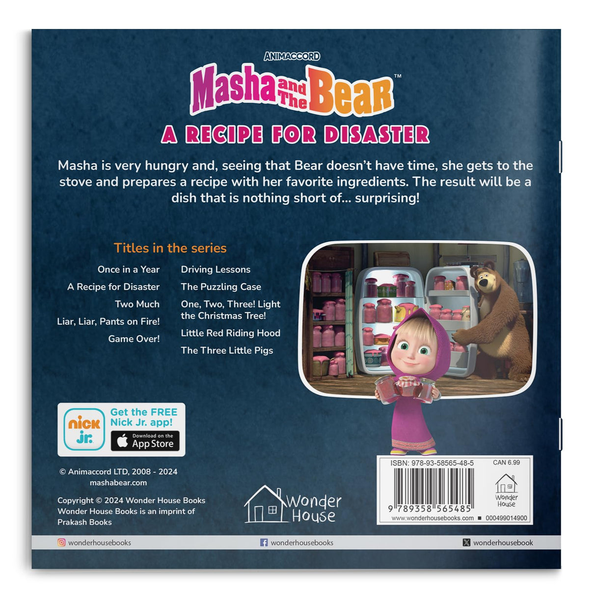 Masha and the Bear: A Recipe for Disaster (Story Book) - Retail Maharaj