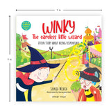 Winky The Careless Little Wizard: A Fun Story About Being Responsible [The Always Happy Series] - Age Group: 5+ |Beautifully Illustrated Picture Book About Important Life Lessons for Kids | Children’s Wizard Book to Teach Responsibility and Good Decision- - Retail Maharaj