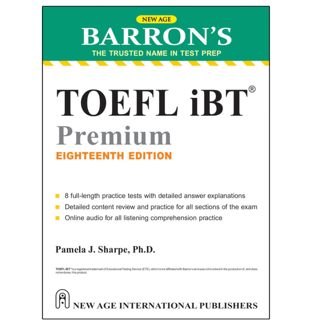 Barron's TOEFL iBT Premium - Retail Maharaj