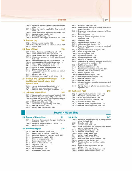Exam Oriented Anatomy Questions And Answers 2Ed Vol 1 (Pb 2023) - Retail Maharaj