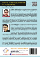 Textbook of Dietary Supplements and Nutraceuticals for the Students of B.Pharm 8th Semester - Retail Maharaj