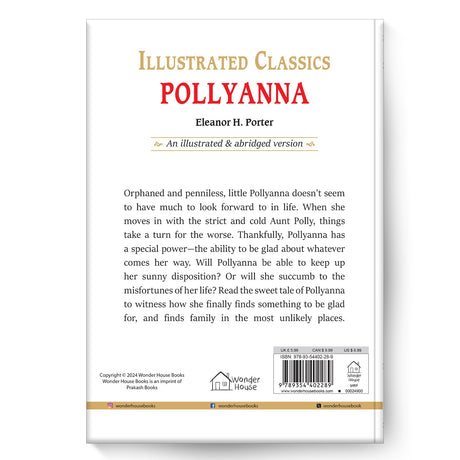 Pollyanna : Illustrated Abridged Children Classics English Novel with Review Questions - Retail Maharaj