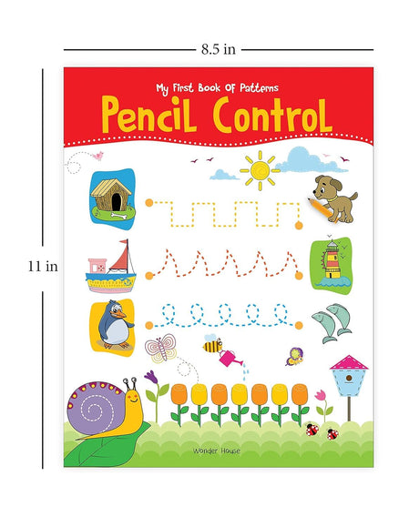 My First Book of Patterns Pencil Control: Patterns Practice book for kids (Pattern Writing) |Best Selling Tracing Book for Kids in India | Early Learning | Tracing Lines & Pattern Writing Activities | Premium Quality Return Gift | Ages 2 - 5 Years | 1.5 h - Retail Maharaj