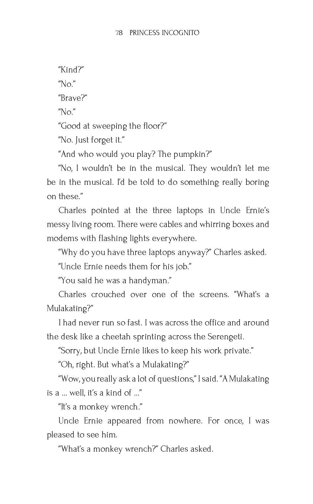 Princess Incognito #01: A Royal Pain In The Class - Retail Maharaj