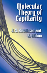 Molecular Theory of Capillarity (Dover Books on Chemistry) - Retail Maharaj
