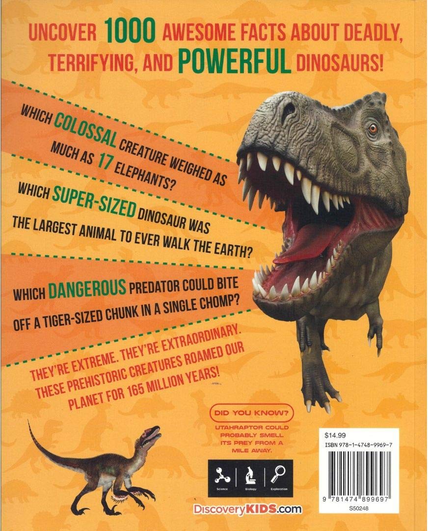 1000 Incredible but true facts about dinosaurs1000 Incredible but true facts about dinosaurs1000 Incredible but true facts about dinosaurs1000 Incredible but true facts about dinosaurs - Retail Maharaj