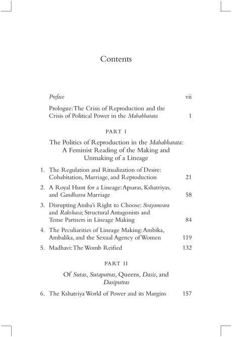 Primus Books - The Dying Lineage: The Crisis of Political Power in the Mahabharata - Retail Maharaj