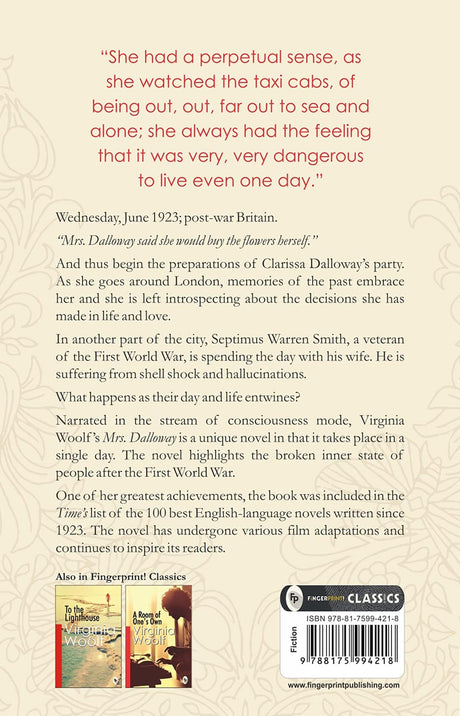 Mrs. Dalloway - Retail Maharaj