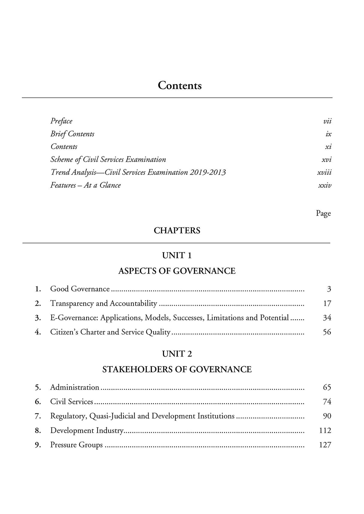 Governance in India - Retail Maharaj