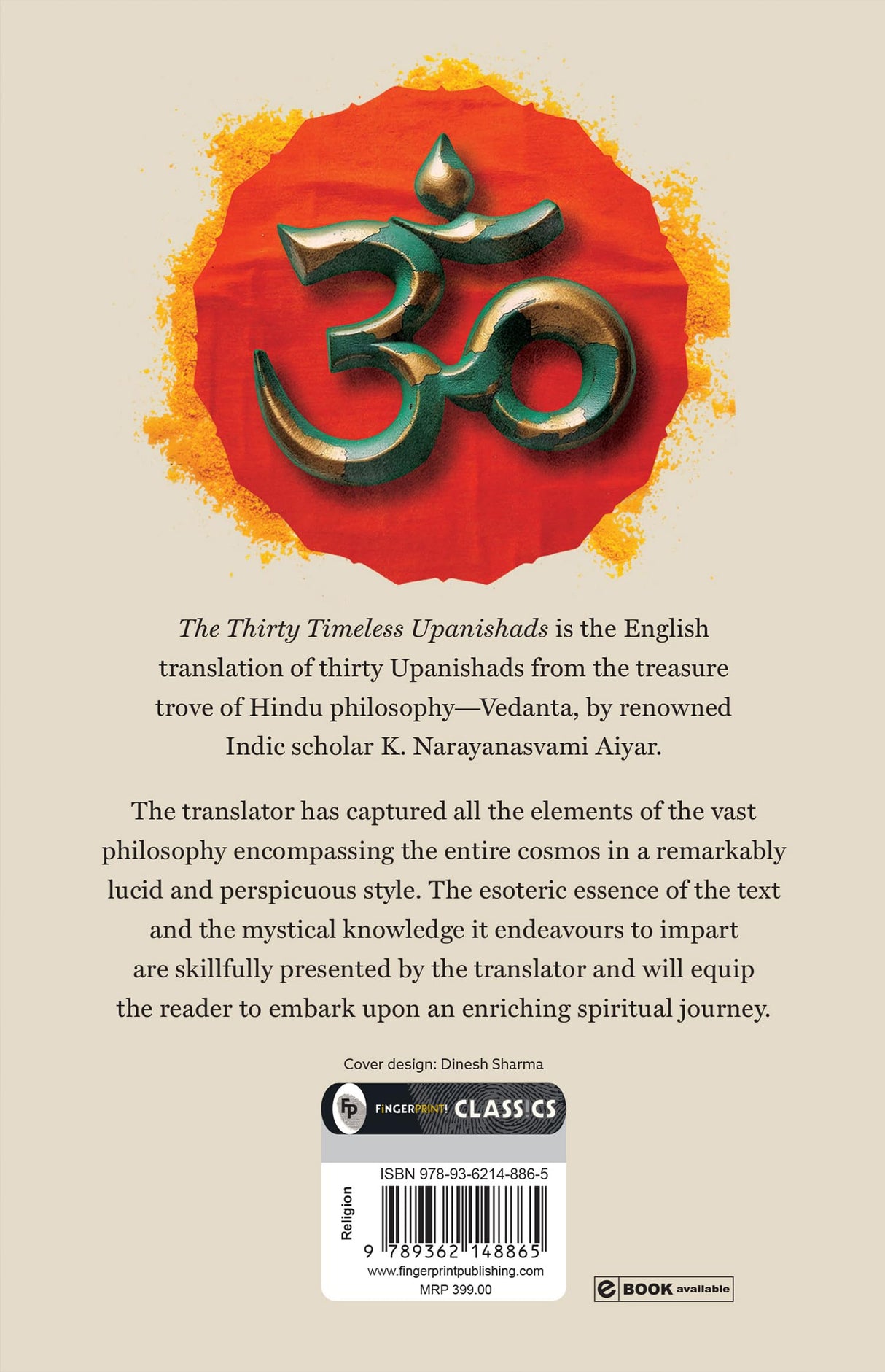 Thirty Timeless Upanishads by K. Narayanaswami Aiyar - Retail Maharaj