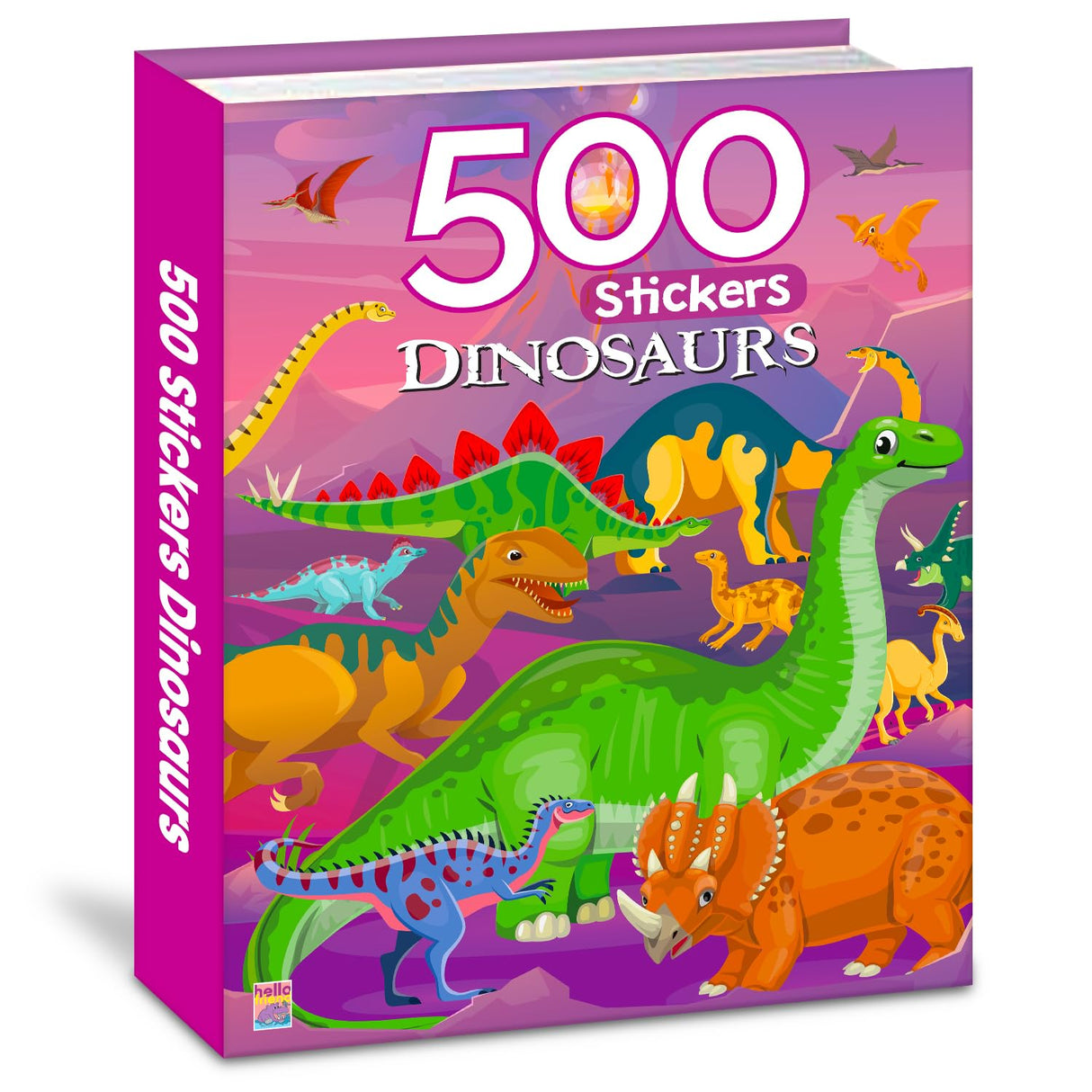 My First 500 Dinosaur Sticker Activity Book for Kids, Children and Toddlers – Fun Activity with Coloring – Ages 3+ Years - Retail Maharaj