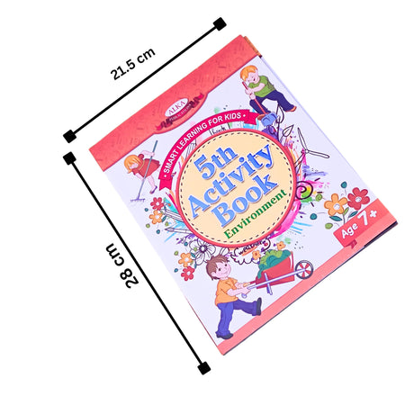Combo of Two Activity Books- Logical Reasoning and Environment – for 7+yrs old children. Visually Attractive Pages and Interesting activities for kids - Retail Maharaj