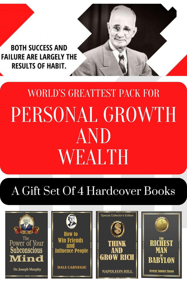 World's Greatest Pack for Personal Growth and Wealth (Set of 4 Books) - Retail Maharaj