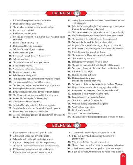 S Chand Wren & Martin's Key to High School English Grammar & Composition - Latest (2026 - 2027) Edition | Complete Answers and Practice Guide | All-in-One Reference and Answer Guide - S Chand School Education - Retail Maharaj