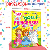 Let’s Colour the World of Princesses: Activity & Colouring Book for Kids Ages 3–9 | Perfect Gift for Drawing, Painting & Creativity | Premium Paper Quality - Retail Maharaj