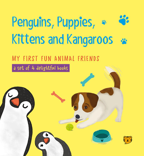 Penguins, Puppies, Kittens and Kangaroos : My First Fun Animal Friends (Box Set) - Retail Maharaj
