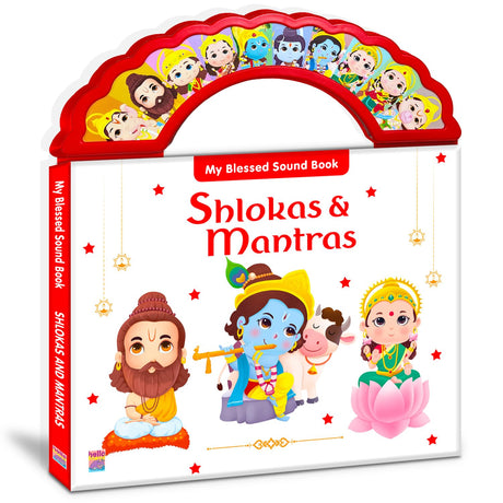 Shloka and Mantras Sound Book for Kids | India's First Hindu Mythology Sound Book of Indian Gods Goddesses | Spiritual Learning Picture Sound Book for ... Hanuman, Shiva) Stuti (Krishna, Devi) - Retail Maharaj