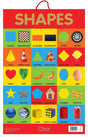 Shapes - Early Learning Educational Posters For Children: Perfect For Kindergarten, Nursery and Homeschooling (19 Inches X 29 Inches) - Retail Maharaj
