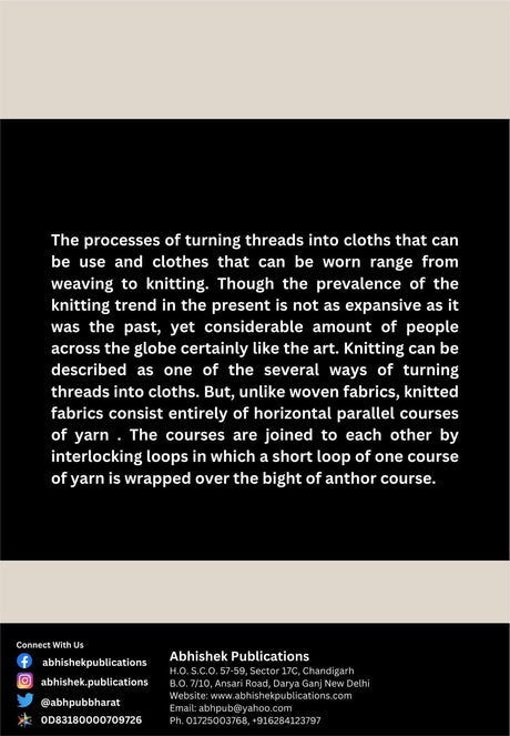 Introduction to Knitting Technology - Retail Maharaj