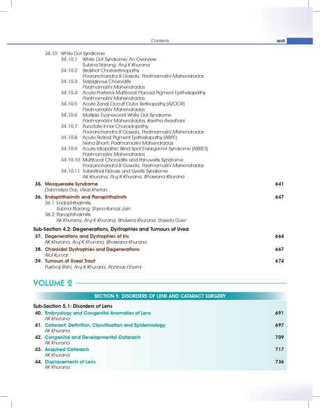 Clinical Ophthalmology for Postgraduate Students - 1-3 Volumes Set , 2024 - Retail Maharaj
