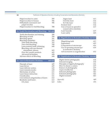 Textbook of Operative Dentistry, Including Conservative and Restorative Dentistry 6/e | (PB - 2026) - Retail Maharaj