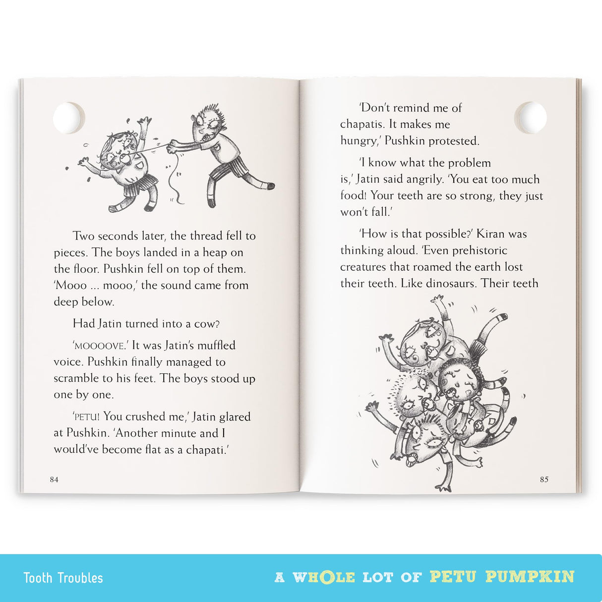 A WhOle Lot of Petu Pumpkin (hOle Books): A 3 in 1 Laugh-out-loud Adventures of Petu Pumpkin | Gift Edition | Ages 7+ - Retail Maharaj