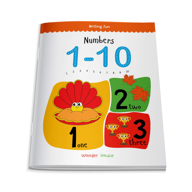Numbers 1–10 – Write and Practice Book for Kids: Learn to Trace and Write Numbers 1 to 10 with Fun Activities | Early Math Writing Workbook for Toddlers, Preschool & Kindergarten | Ages 3–5 Years (Writing Fun Series) | 2+ hours of Learning time - Retail Maharaj