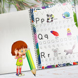 Start Handwriting Practice Alphabet Writing Books English Language - Letter Word and Sentence Writing Practice illustrated Book, Fun and Educational - Ages 2+ Years - Retail Maharaj