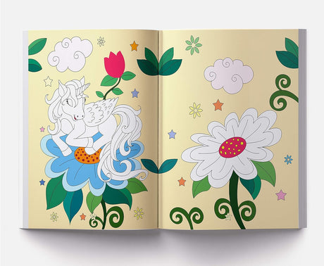 Born To Be Awesome Unicorn - Sticker Coloring Book With 100+ Stickers: Fun Activity Book For Children - Retail Maharaj