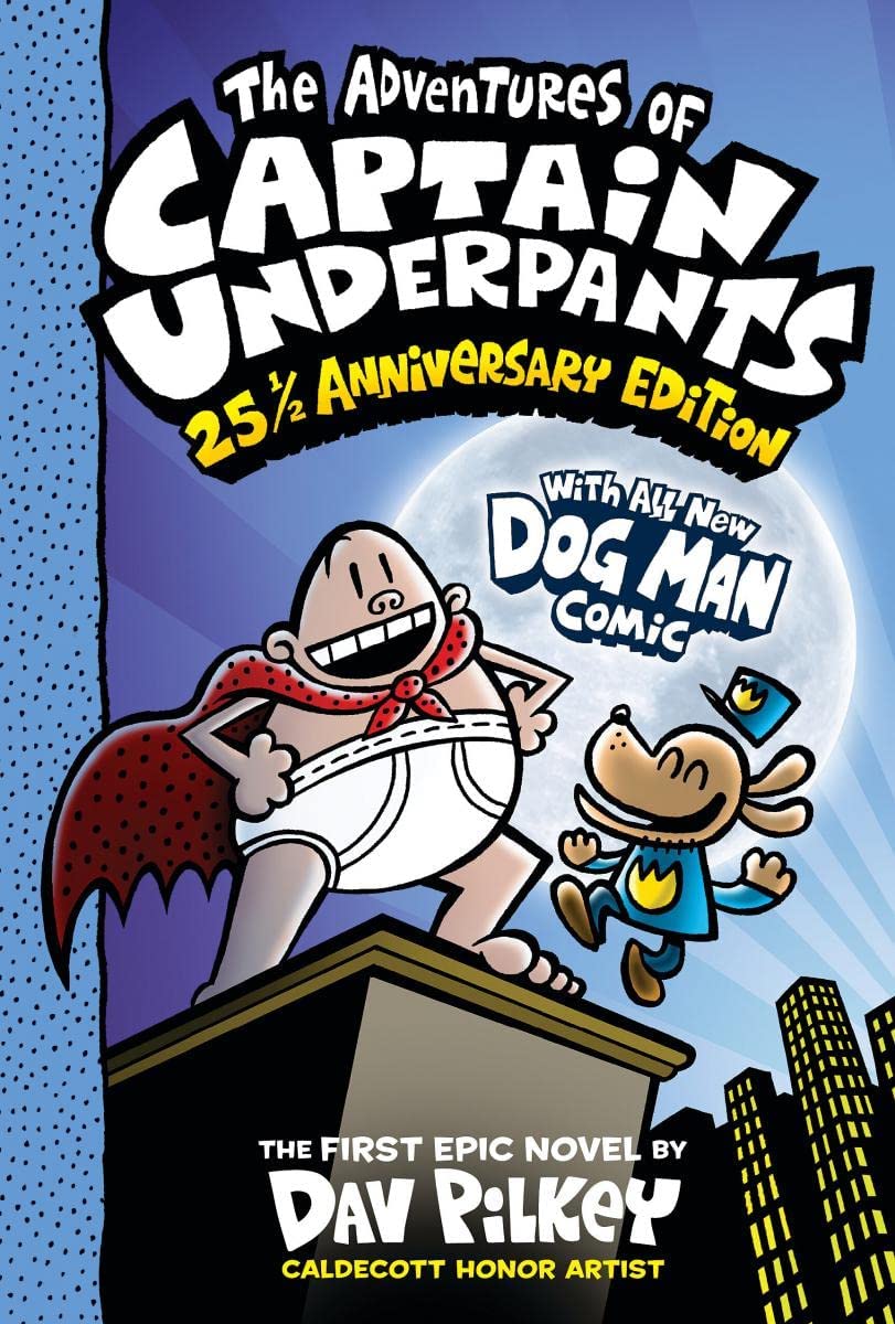The Adventures of Captain Underpants (Now With a Dog Man Comic!) - Retail Maharaj