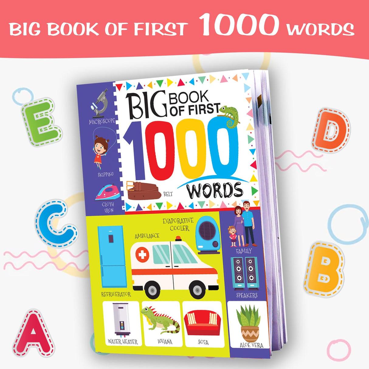 Hello Friends Books BIG Book of First 1000 Words - HPD-002 - Retail Maharaj