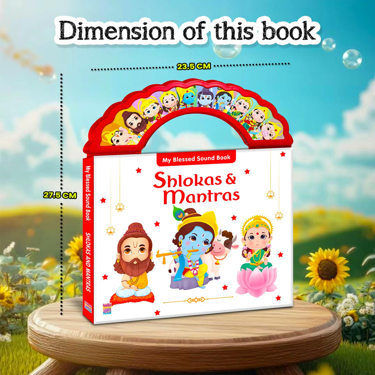 Shloka and Mantras Sound Book for Kids | India's First Hindu Mythology Sound Book of Indian Gods Goddesses | Spiritual Learning Picture Sound Book for ... Hanuman, Shiva) Stuti (Krishna, Devi) - Retail Maharaj
