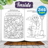 Hello Friend Books My Super 365 Colouring Books HCB-004 - Retail Maharaj