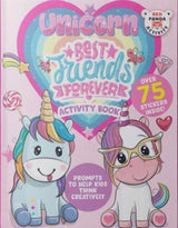 Unicorn Best Friends Forever Activity Book - Retail Maharaj