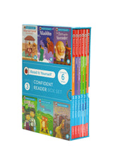 Read It Yourself with Ladybird: Confident Readers Level 3: 6 Books Collection Box Set (Akbar and Birbal, Aladdin, Puss in Boots, Hansel and Gretel, Rapunzel and The Elves and the Shoemaker - Retail Maharaj
