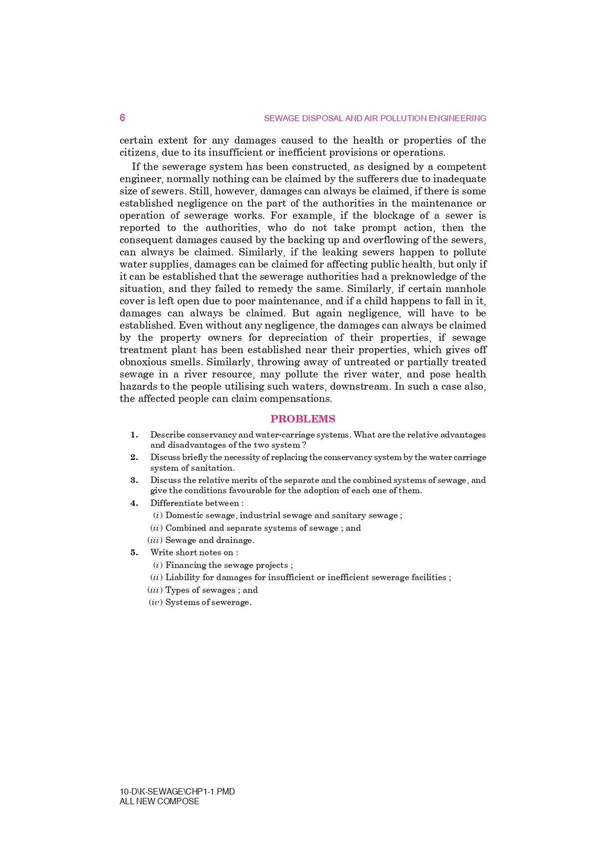 Environmental Engineering (Vol. II) Sewage Waste Disposal and Air Pollution Engineering - Retail Maharaj