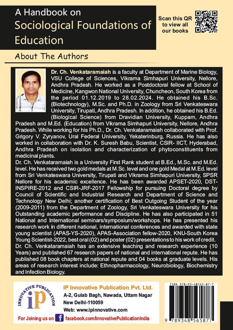 A Handbook on Sociological Foundations of Education for the Students of B.Ed. Semester-II - Retail Maharaj
