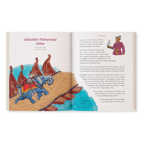 The Book of Emperors: An Illustrated History of the Mughals - Retail Maharaj