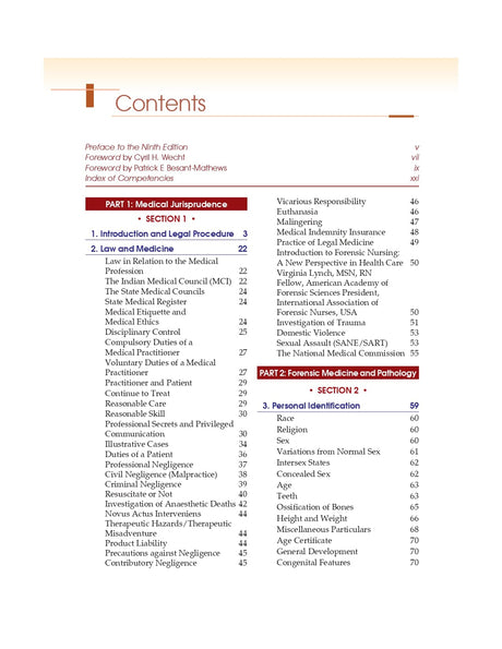Parikhs Textbook Of Medical Jurisprudence Forensic Medicine And Toxicology For Classrooms And Courtrooms 9Ed (Pb 2025) - Retail Maharaj