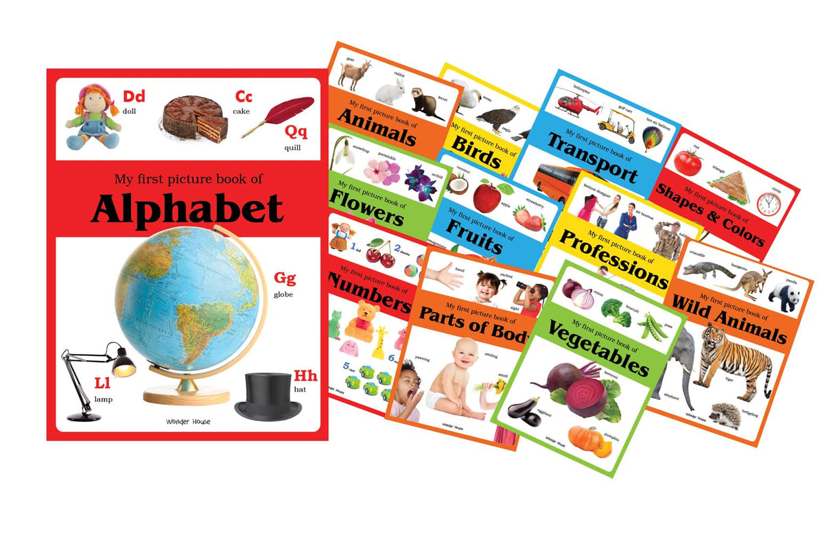My First Picture Books Collection (Pack of 12 Picture Books) - Retail Maharaj