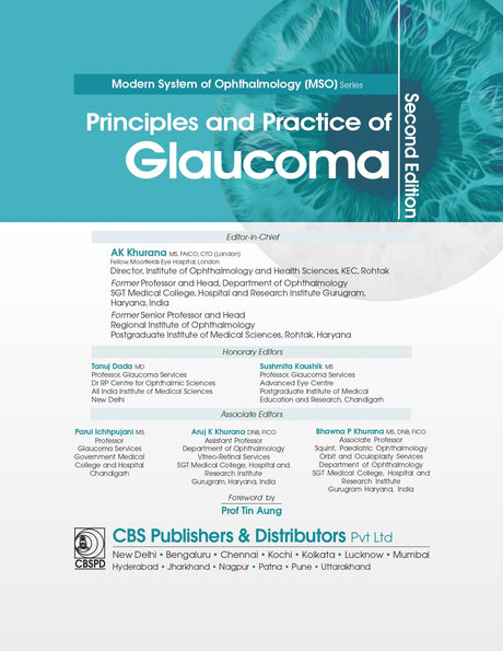 Principles And Practice Of Glaucoma 2Ed (Hb 2025) Mso Series - Retail Maharaj
