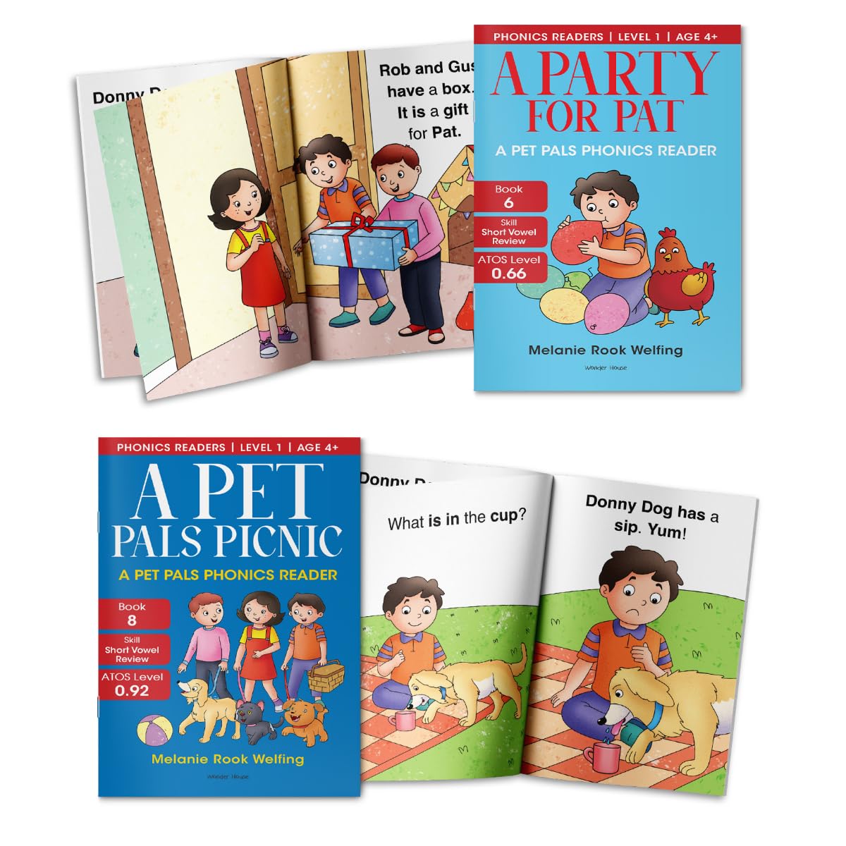 Phonics Reader Level 1 (Pack of 8) - Retail Maharaj